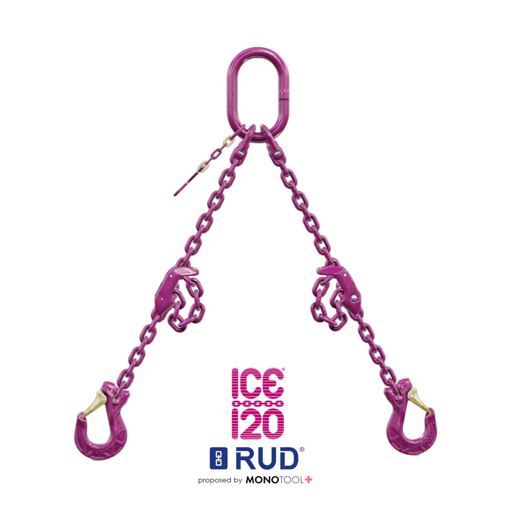 RUD:ルッド チェンスリング 2本吊り ダブルスリング(ICEグレード120)