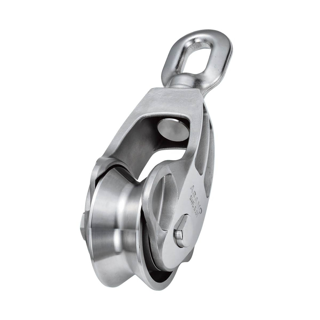 強力吊ローラーⅡ型 (ベアリング入)ステンレス滑車:ASANO AK10065