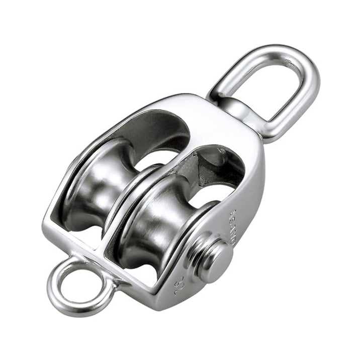 AKブロックS型ステンレス滑車(1車・2車):ASANO