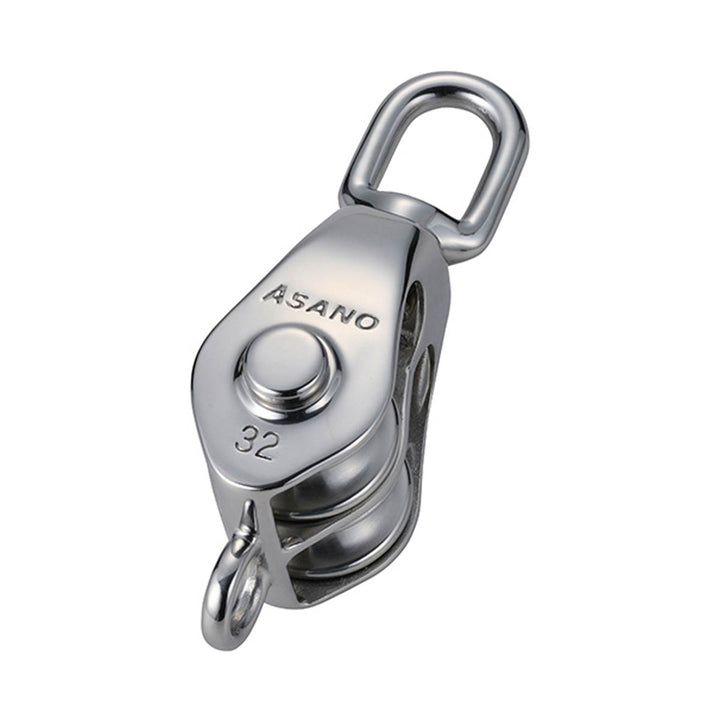 AKブロックS型ステンレス滑車(1車・2車):ASANO