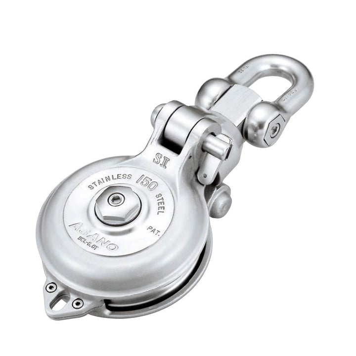 強力吊ローラーⅡ型 (ベアリング入)ステンレス滑車:ASANO