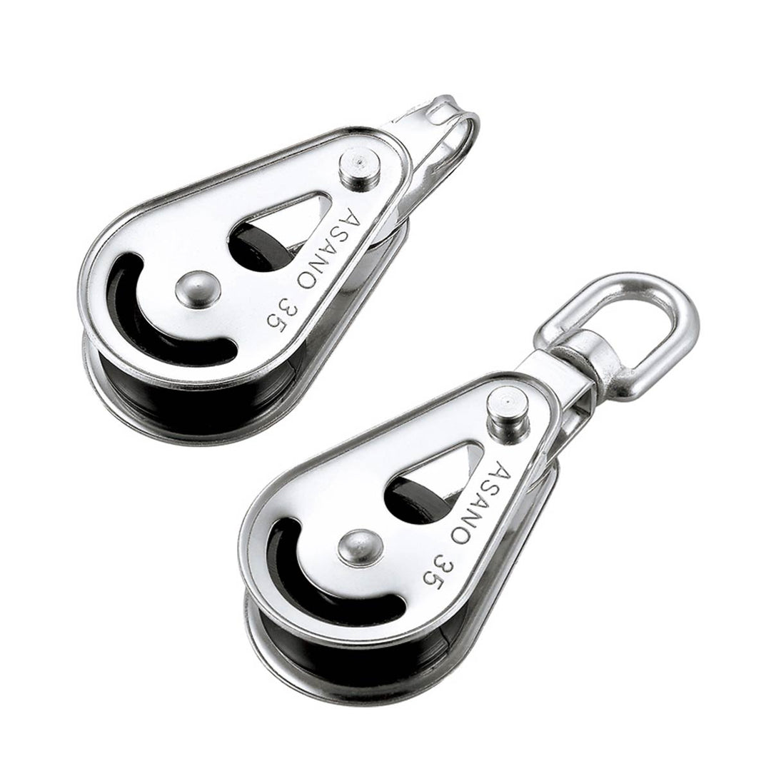 ミニブロック(回転式・固定式)ステンレス滑車:ASANO