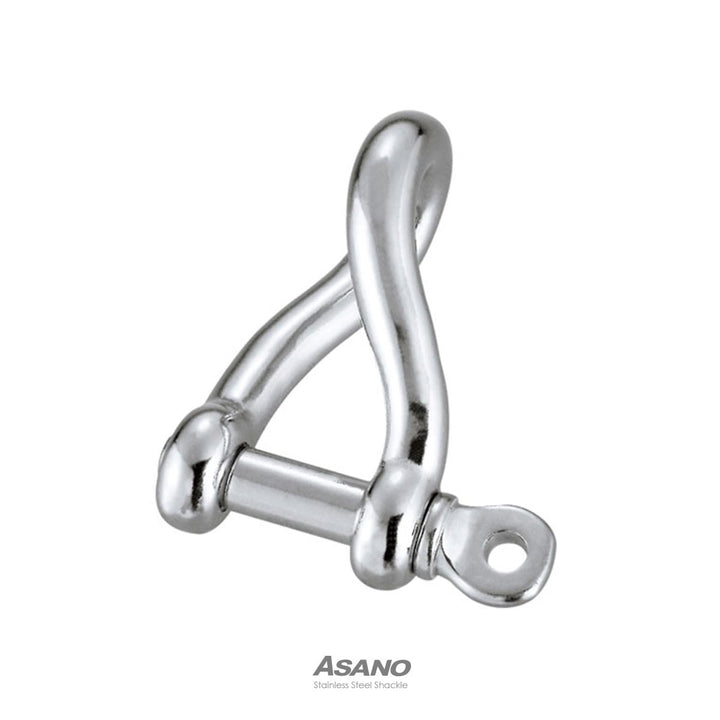 【10個セット】ステンレス ツイストシャックル ASANO