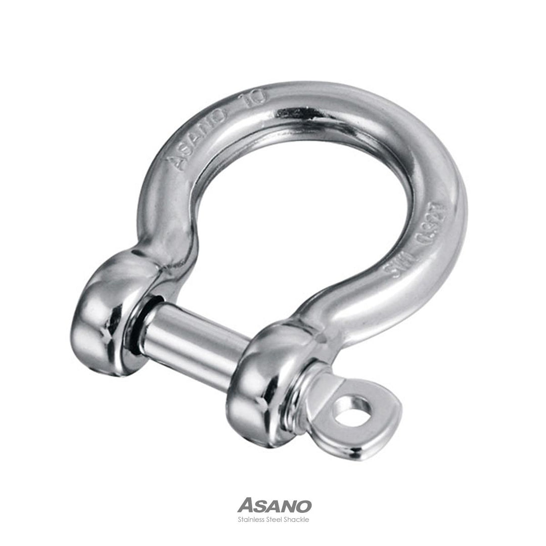 【10個セット】ステンレス オタフクシャックル ASANO