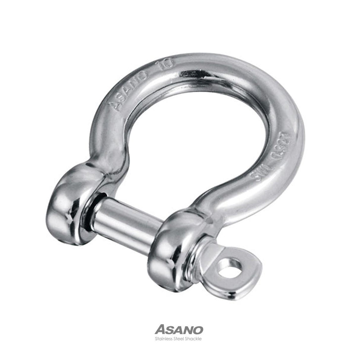 【10個セット】ステンレス オタフクシャックル ASANO