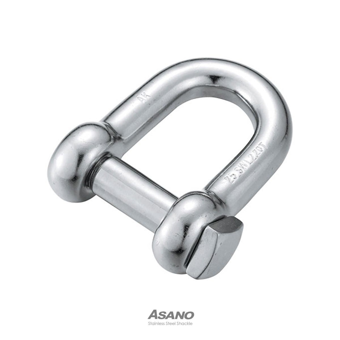 【10個セット】ステンレス 角頭シャックル(鍛造)ASANO