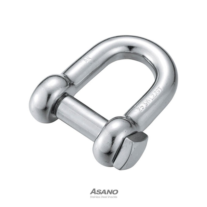 【10個セット】ステンレス 角頭シャックル(鍛造)ASANO