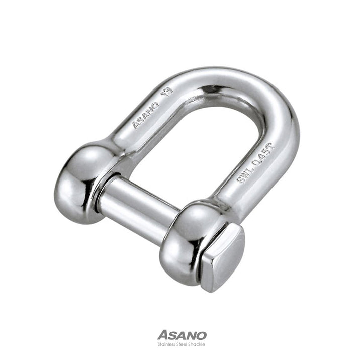【10個セット】ステンレス 角頭シャックル ASANO