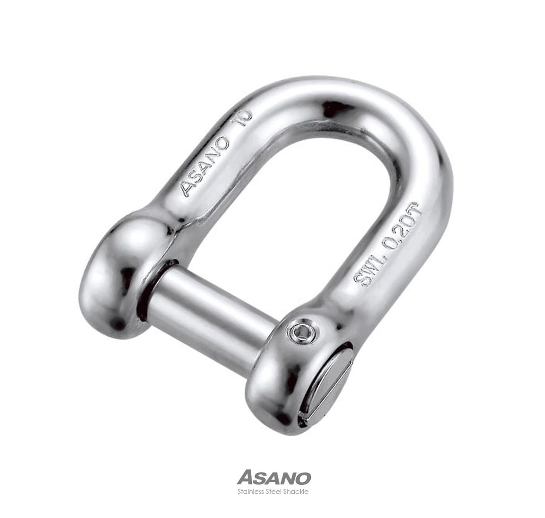 【単品】ステンレス 沈みシャックル(まわり止め付)ASANO