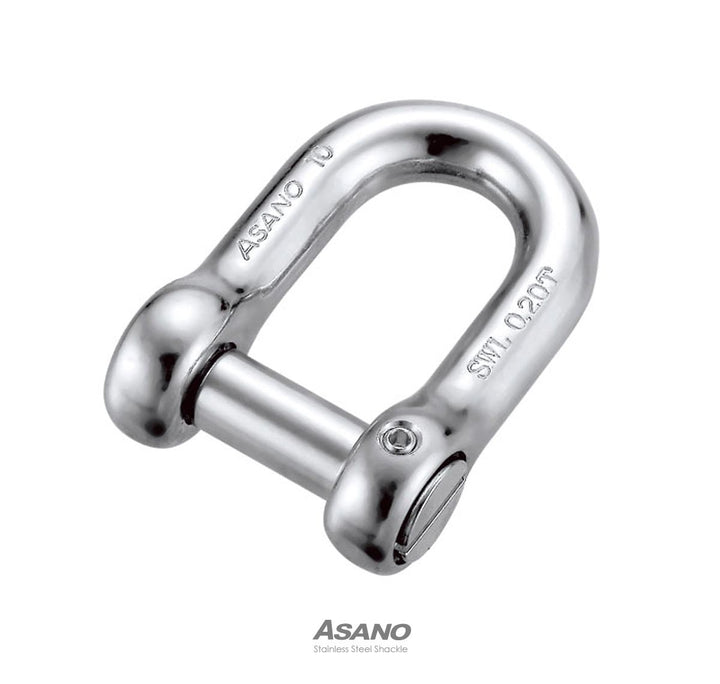 【単品】ステンレス 沈みシャックル(まわり止め付)ASANO