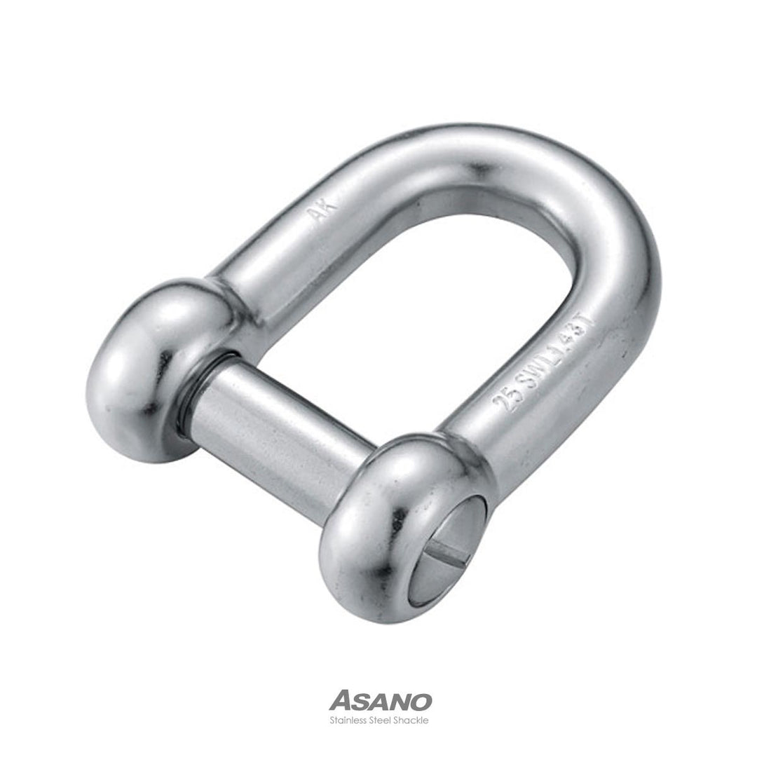 【10個セット】ステンレス 沈みシャックル(鍛造)ASANO