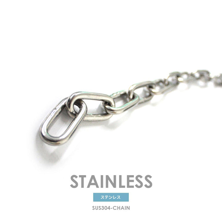 ステンレスチェーン 雑用鎖(線径6mm以上)SUS304