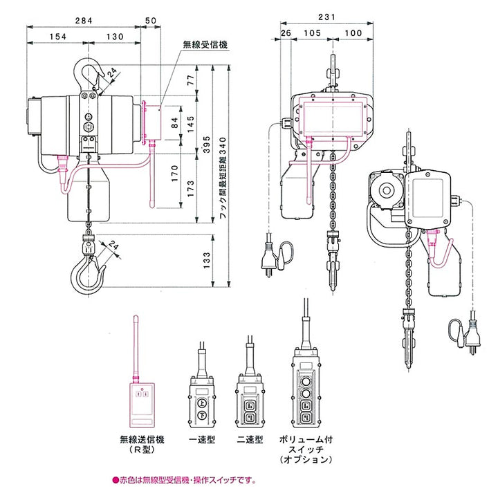 小型 電動チェーンブロック シルバーミニ MXシリーズ:富士製作所