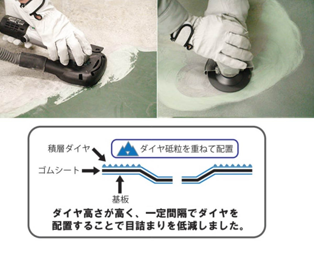 スパイク100 FD-SP4:研削用:三京ダイヤモンド