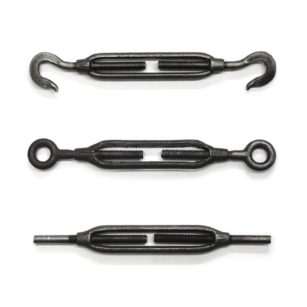 枠式ターンバックル(スタンダード)黒・メッキ