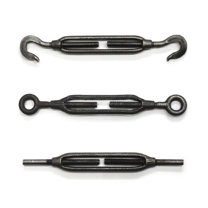 枠式ターンバックル(スタンダード)黒・メッキ