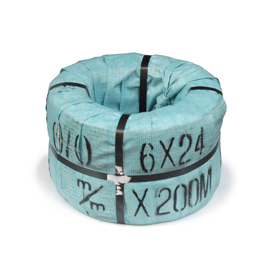 JISワイヤロープ 200m巻(黒・メッキ)