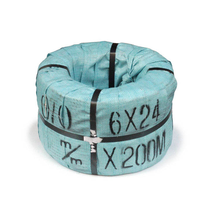 JISワイヤロープ 200m巻(黒・メッキ)