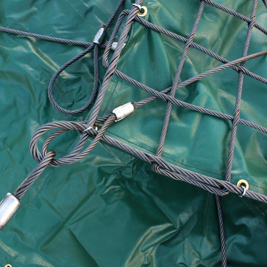 ワイヤーモッコ(シート付)使用荷重3t