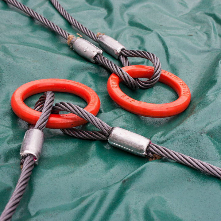 ワイヤーモッコ(シート付)使用荷重3t