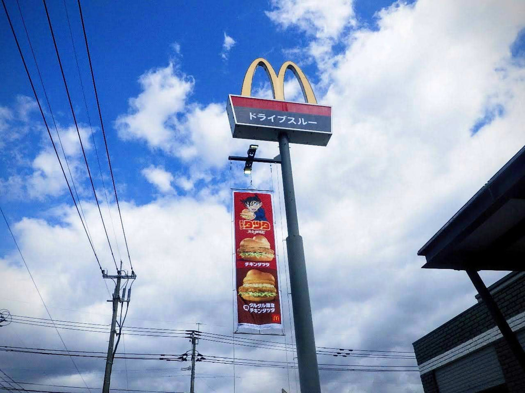 懸垂幕ガイドワイヤーの交換に ステンレスワイヤー