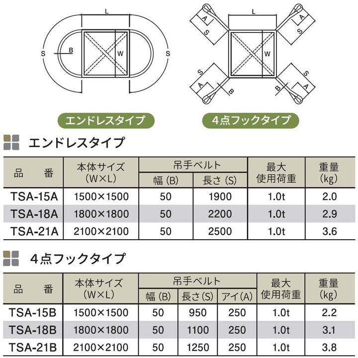 トラッシュシート2：シートモッコ 最大使用荷重1t　在庫限りの特別価格