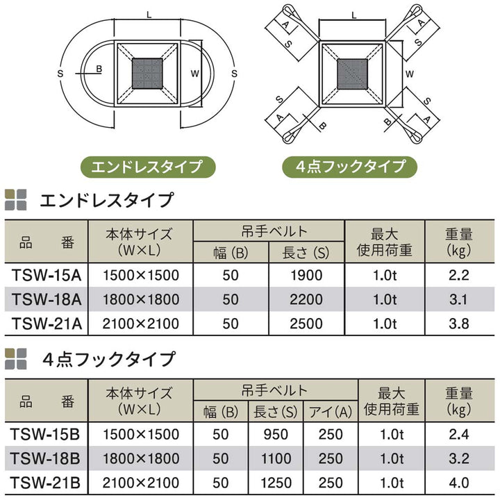 トラッシュシート2：シートモッコ 最大使用荷重1t　在庫限りの特別価格